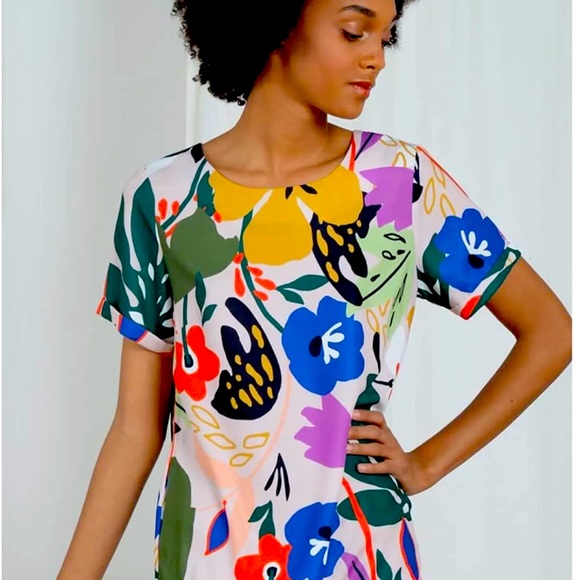 Molly Bracken NWT Lili Sidonio Tropical Palette Floral Mini
Dress Size S - Picture 2 of 9